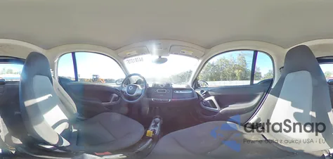 2015 Smart Fortwo Pure z USA, uszkodzony, nr VIN WMEEJ3BA3FK801370